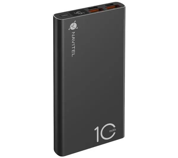 Navitel PWR10 AL Black 10000mAh 22,5W Czarny