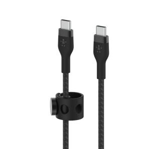 Kabel Belkin Braided USB-C do USB-C 1m Czarny