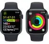 Apple Watch Series 9 GPS koperta 45mm z aluminium Północ pasek sportowy Północ M/L