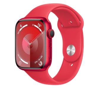 Smartwatch Apple Watch Series 9 GPS + Cellular koperta 41mm z aluminium (PRODUCT)RED pasek sportowy (PRODUCT)RED S/M