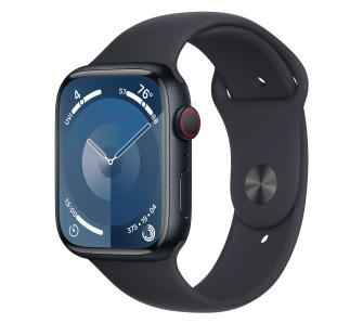 Smartwatch Apple Watch Series 9 GPS + Cellular koperta 45mm z aluminium Północy pasek sportowy Północ S/M