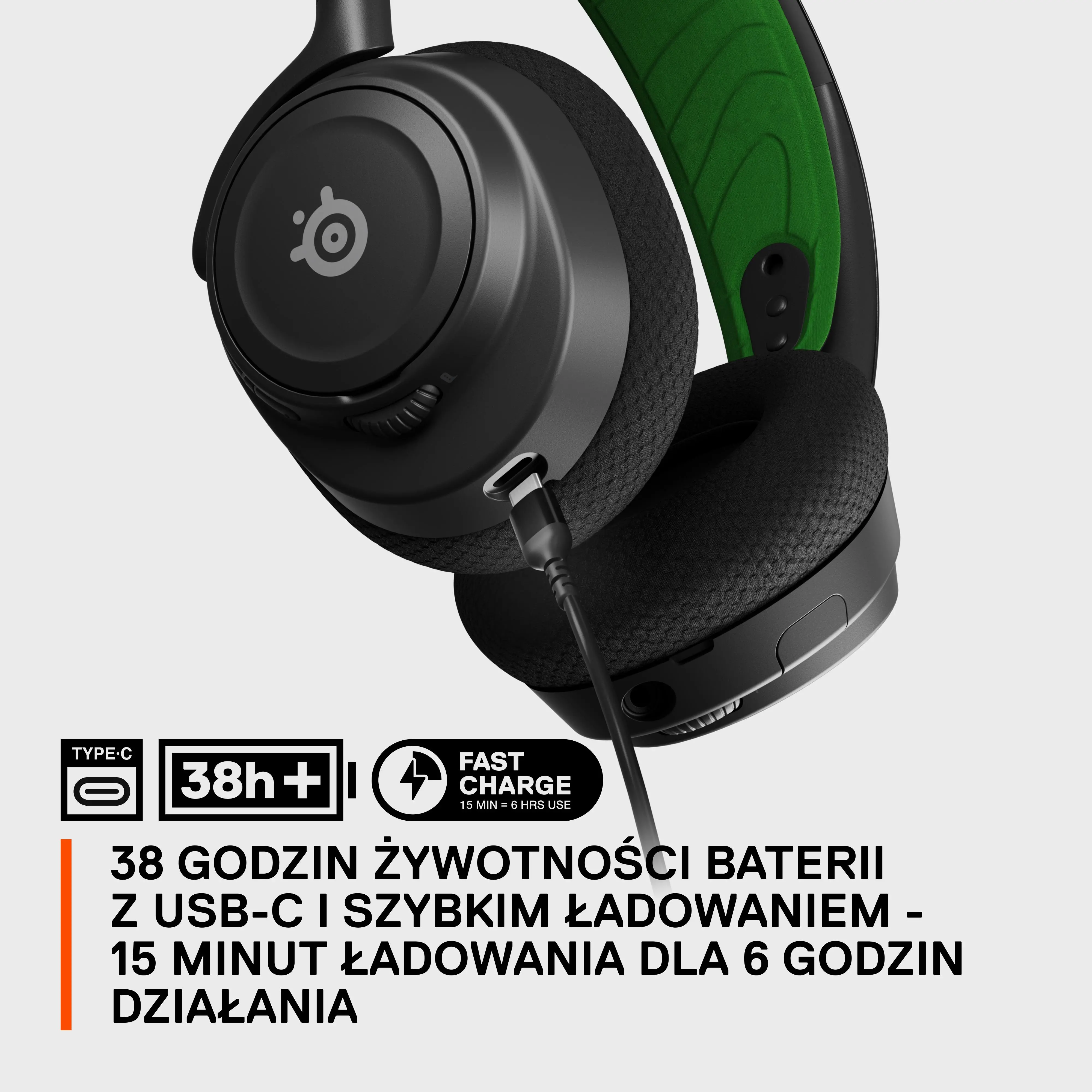 Słuchawki bezprzewodowe z mikrofonem SteelSeries Arctis Nova 7X