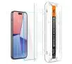 Szkło hartowane Spigen z aplikatorem Glas.tR EZ Fit do iPhone 15 Plus - 2 pack