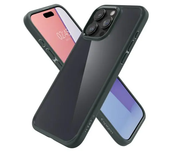 Spigen Ultra Hybrid do iPhone 15 Pro Max Zielony
