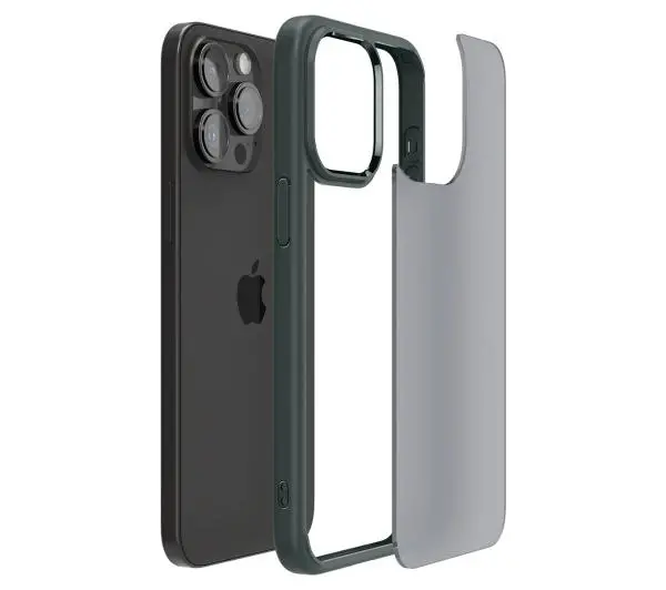 Spigen Ultra Hybrid do iPhone 15 Pro Max Zielony