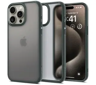 Spigen Ultra Hybrid do iPhone 15 Pro Max Zielony