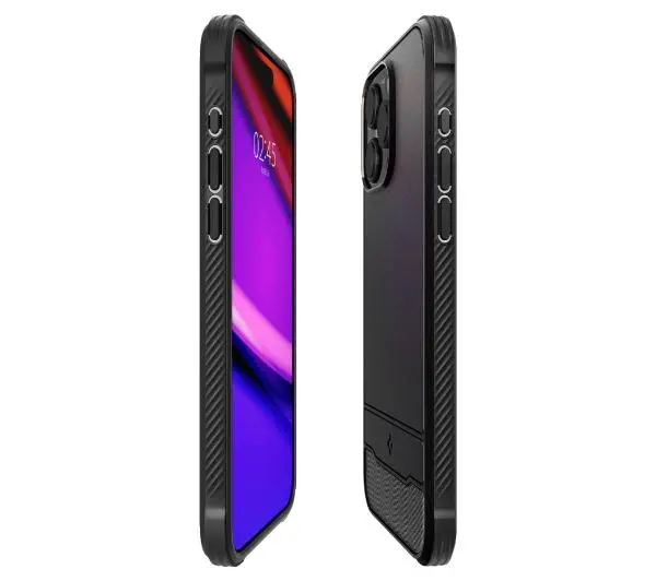 Spigen Rugged Armor MagFit do iPhone 15 Pro Max Czarny
