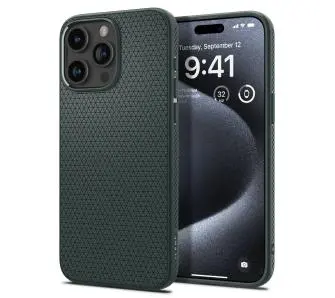 Etui Spigen Liquid Air do iPhone 15 Pro Zielony