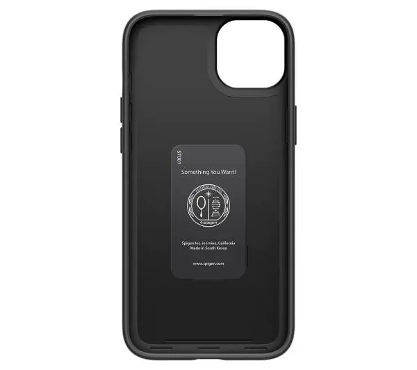 Spigen Thin Fit do iPhone 15 Czarny