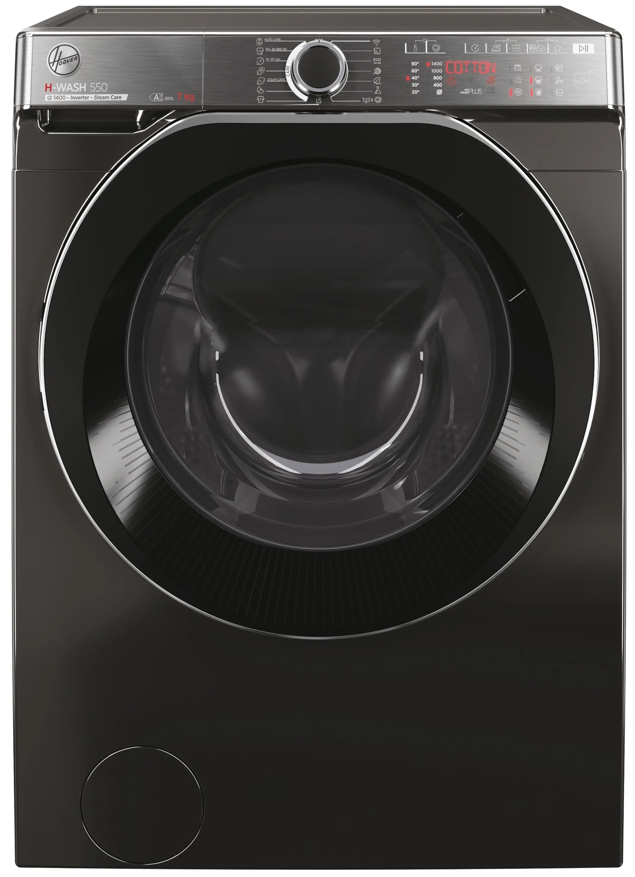 Pralka Hoover H-Wash 550 H5WPB447AMBCB8-S Slim 7kg 1400obr/min Zdalne sterowanie