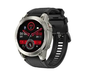 Smartwatch Manta Activ X 47mm GPS Srebrny