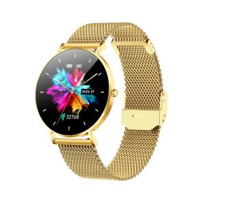 Smartwatch Manta Alexa 43mm Złoty