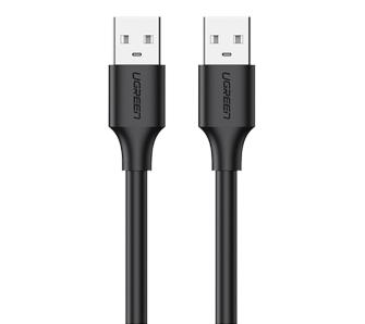 Kabel UGREEN USB 2,0 A-A US102 0,25m Czarny