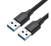 Kabel UGREEN USB 2,0 A-A US102 0,25m Czarny
