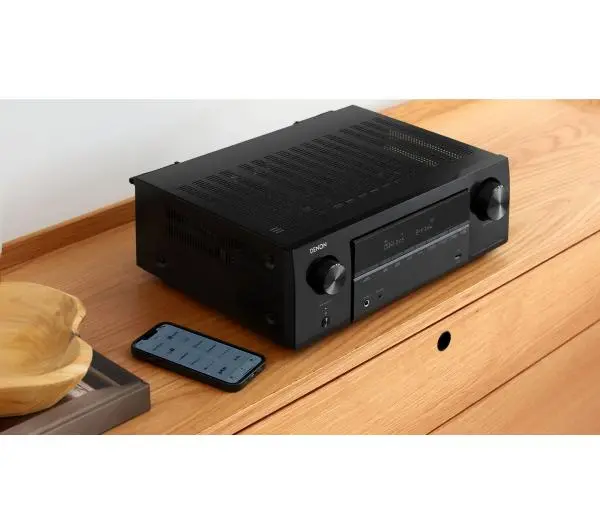 Denon AVR-X1800H 7.2-kanałowy Dolby Atmos DTS X Wi-Fi Bluetooth AirPlay Czarny - ⚡ BESTSELLERY ⚡ - Kup na Raty - RRSO 0%