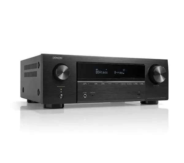 Denon AVR-X1800H 7.2-kanałowy Dolby Atmos DTS X Wi-Fi Bluetooth AirPlay Czarny - ⚡ BESTSELLERY ⚡ - Kup na Raty - RRSO 0%