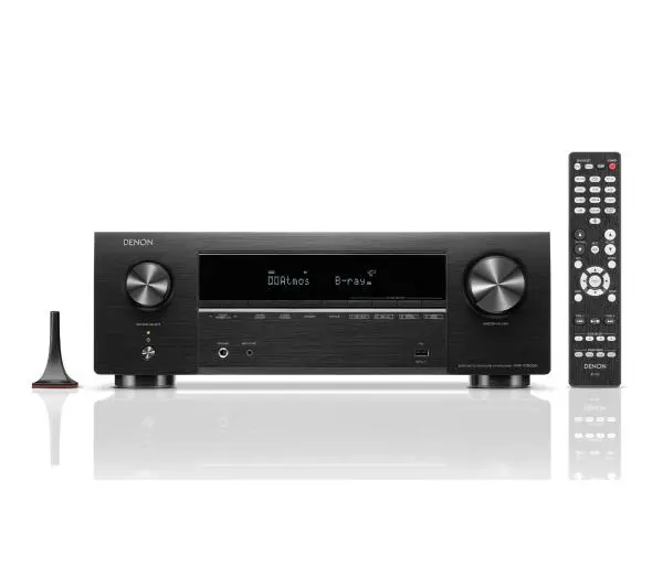 Denon AVR-X1800H 7.2-kanałowy Dolby Atmos DTS X Wi-Fi Bluetooth AirPlay Czarny - ⚡ BESTSELLERY ⚡ - Kup na Raty - RRSO 0%