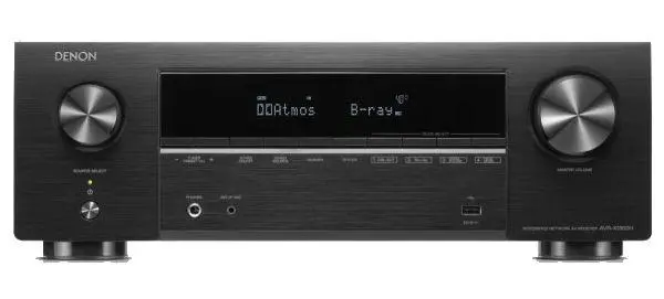 Amplituner Denon AVR-X1800H 7.2-kanałowy Dolby Atmos DTS X Wi-Fi Bluetooth AirPlay Czarny
