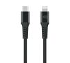 Kabel Xqisit Lightning do USB C 2,0 2m Czarny