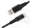 Kabel Xqisit Lightning do USB A 2,0 2m Czarny