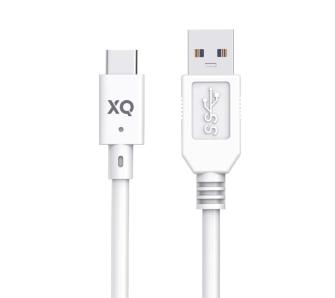Kabel Xqisit USB C do USB A 3,1 1m Biały