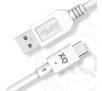 Kabel Xqisit USB C do USB A 3,1 1m Biały