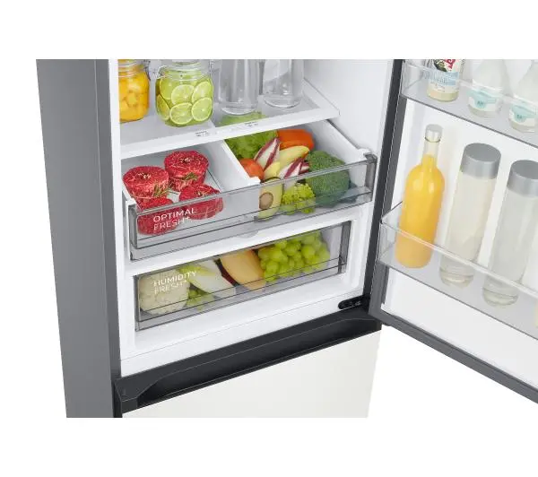 Samsung Bespoke RB38C7B6AAP Pełny No Frost 203cm Szuflada z kontrolą wilgotności Soczysta brzoskwinia/Głęboka czerń - TRZECI -55%, ALBO 5-TY ZA 1ZŁ - Kup na Raty - RRSO 0%