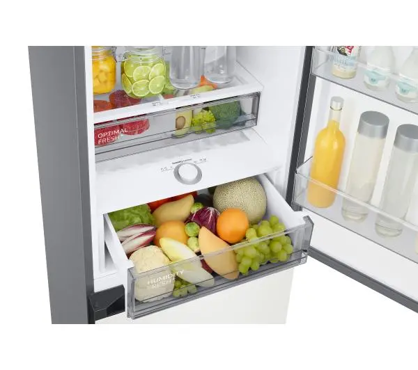 Samsung Bespoke RB38C7B6AAP Pełny No Frost 203cm Szuflada z kontrolą wilgotności Soczysta brzoskwinia/Głęboka czerń - TRZECI -55%, ALBO 5-TY ZA 1ZŁ - Kup na Raty - RRSO 0%