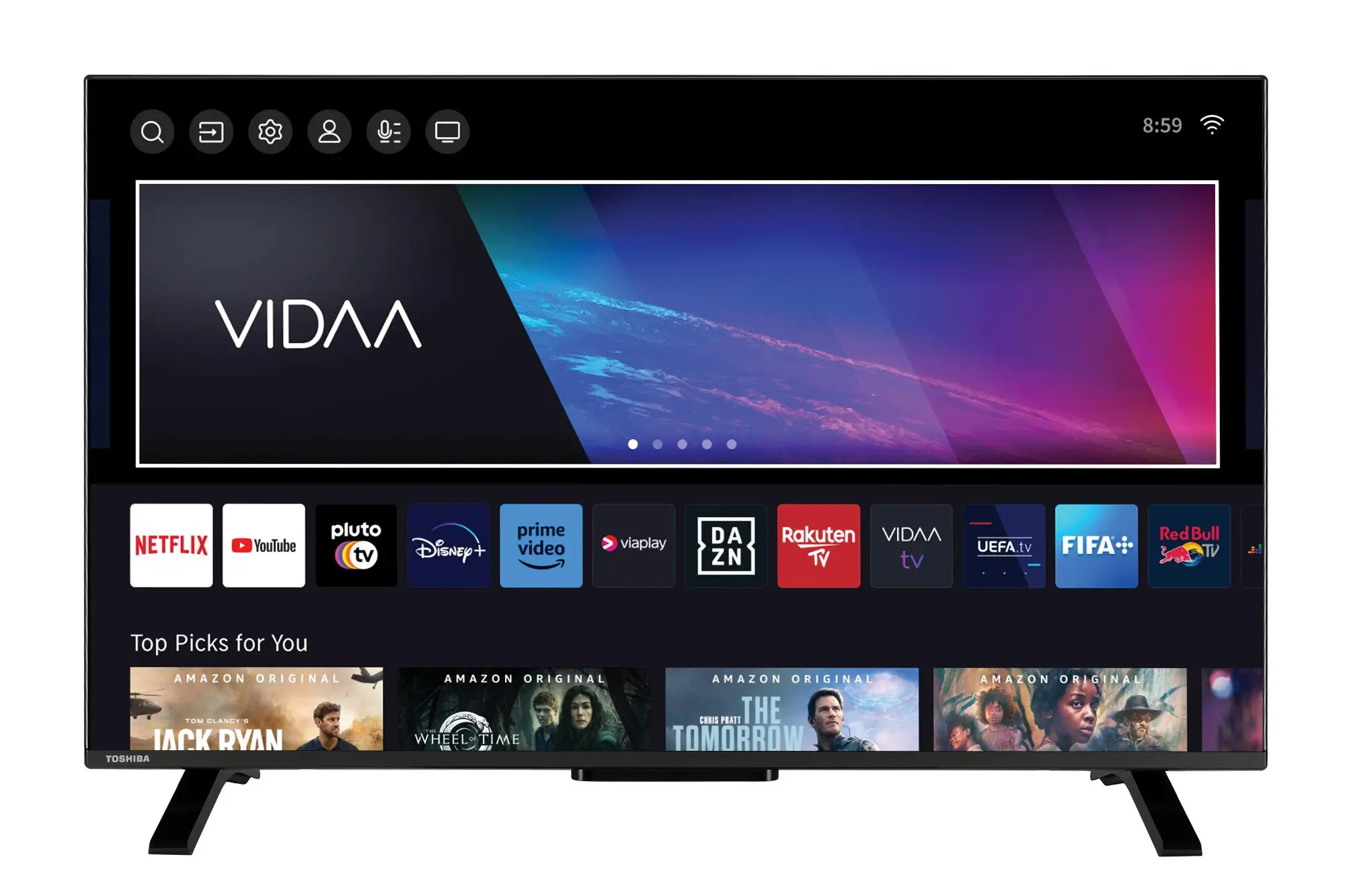 Telewizor Toshiba 40LV2E63DG 40" LED Full HD Smart TV DVB-T2