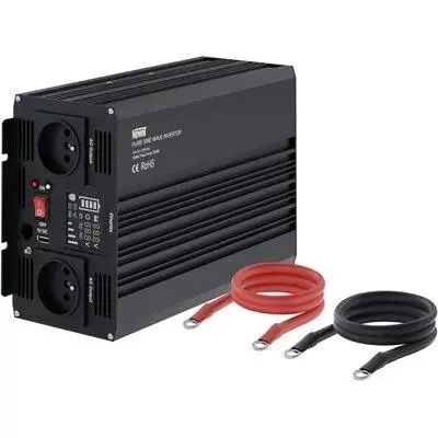 Przetwornica Newell NL3680 12V/230V 1000W/2000W czysta sinusoida