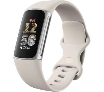 Smartband Fitbit by Google Charge 6 GPS Porcelanowy