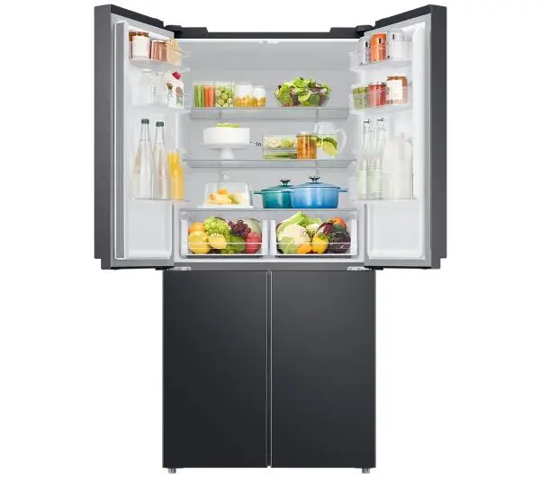 Samsung RF48A400EB4 Pełny No Frost 179,3cm Komora świeżości Grafitowa Stal - Kup na Raty - RRSO 0%