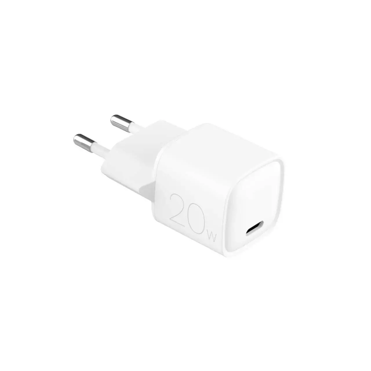 Ładowarka sieciowa Puro Super Mini USB-C Power Delivery 20W Biały