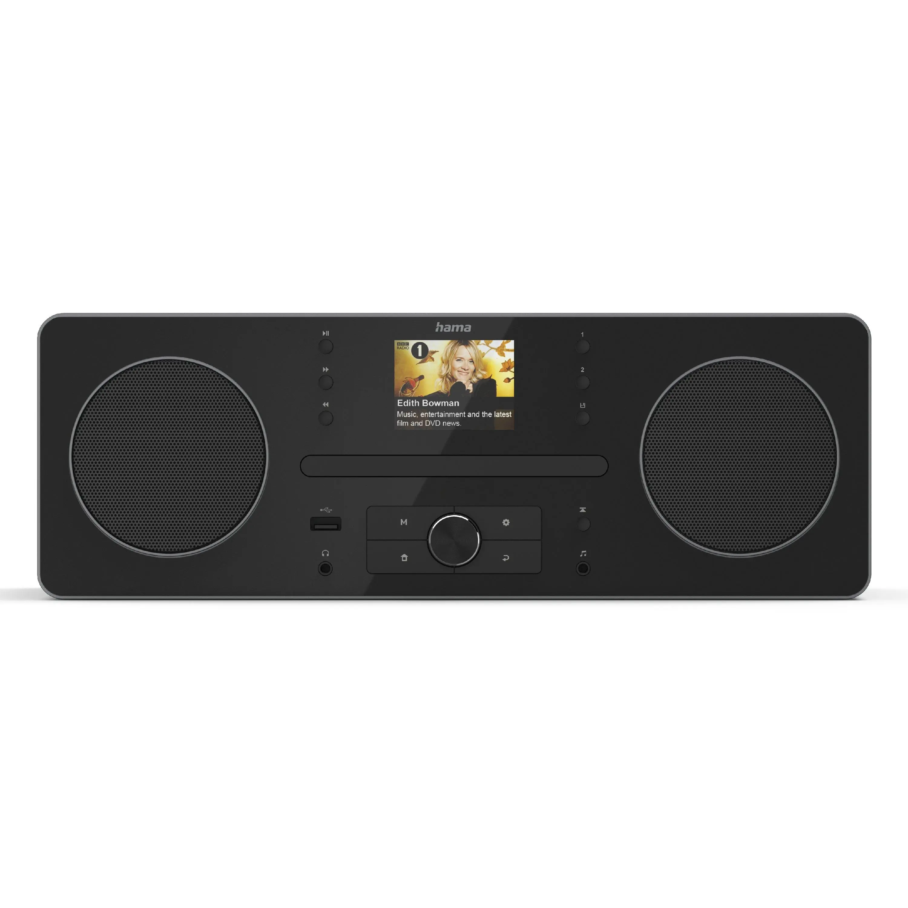 Radioodbiornik Hama DIR1570CBT Radio FM DAB+ Internetowe Bluetooth Czarny