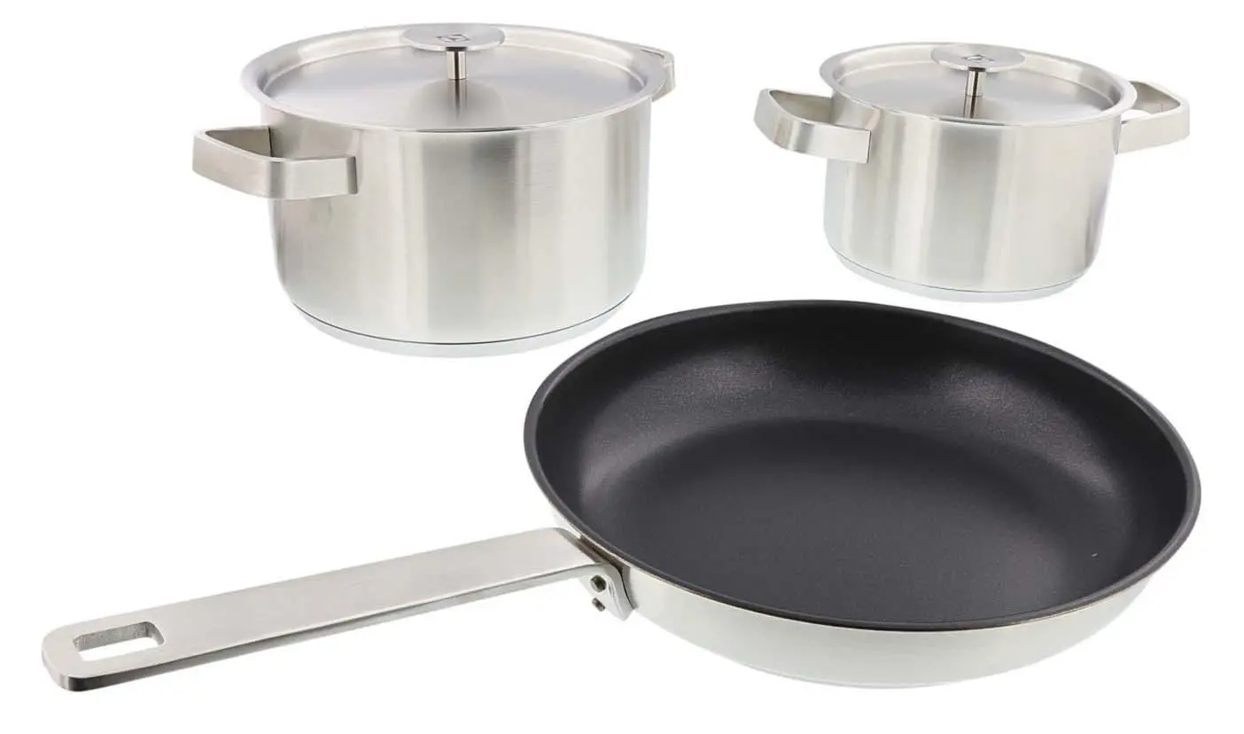 Zestaw garnków Electrolux E3SS Indukcja Stal nierdzewna 5 elementów