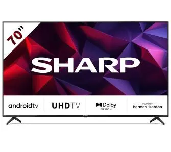 Telewizor Sharp 70FN7EA  70" 4K Android TV Dolby Vision DTS X HDMI 2.1 DVB-T2