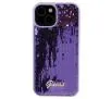 Etui Guess Sequin Script Metal GUHCP15SPSFDGSU do iPhone 15 Purpurowy