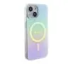 Etui Guess IML Iridescent MagSafe GUHMP15MHITSQ do iPhone 15 Plus turkusowy