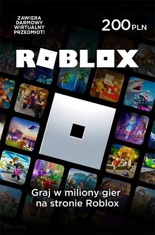 Doładowanie Roblox 200zł [bon agencyjny] Obecnie dostępne tylko w sklepach stacjonarnych RTV EURO AGD
