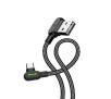 Kabel Mcdodo USB do USB-C CA-5280 LED 0,5m Czarny