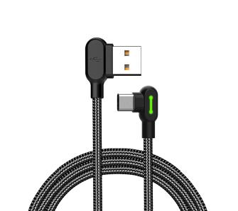 Kabel Mcdodo USB do USB-C CA-5280 LED 0,5m Czarny