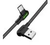 Kabel Mcdodo USB do USB-C CA-5280 LED 0,5m Czarny