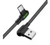 Kabel Mcdodo USB do USB-C CA-5283 LED 3m Czarny