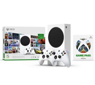 Konsola Xbox Series S 512GB + Game Pass Ultimate 3 m-ce + dodatkowy pad (biały)