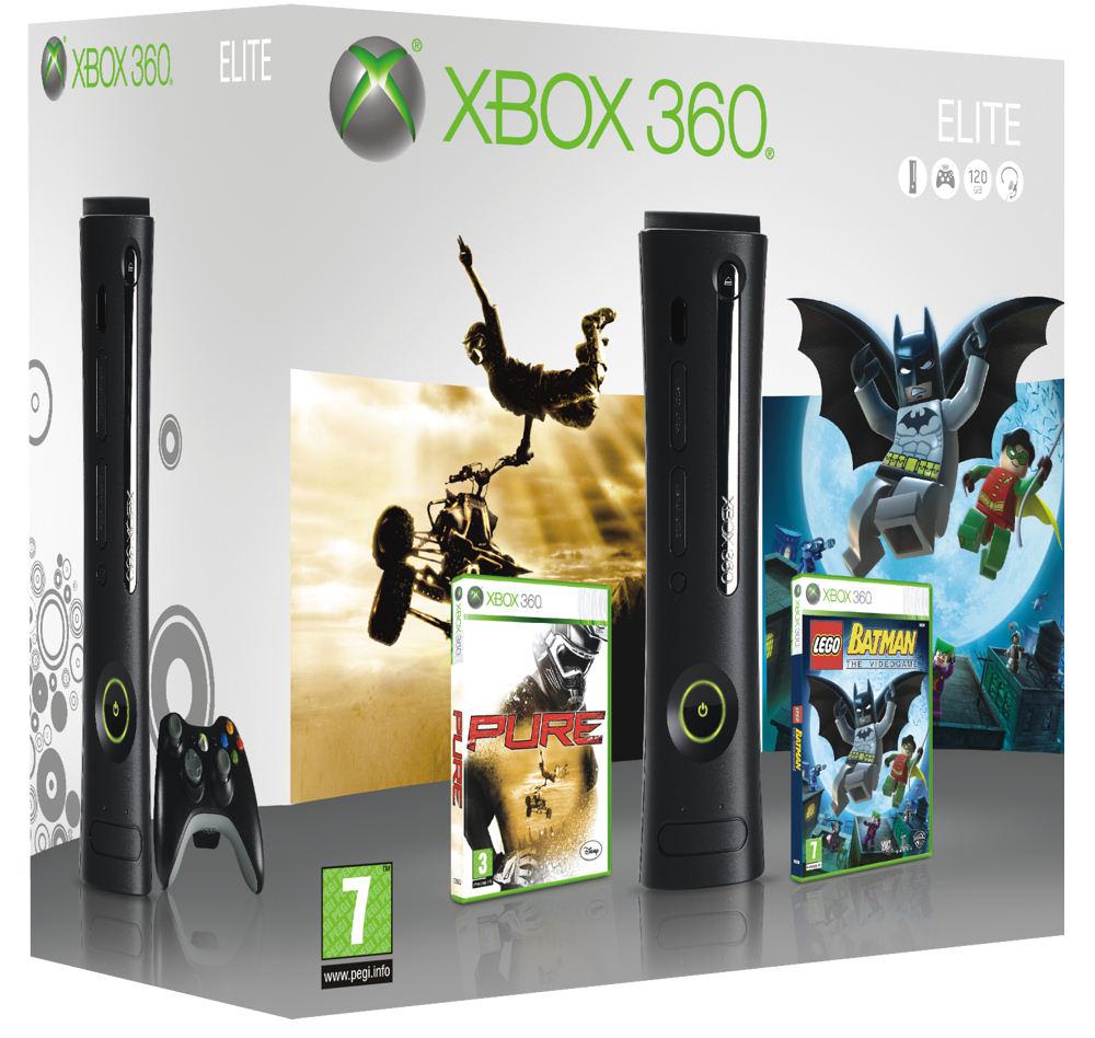 Xbox 360 Elite + gry