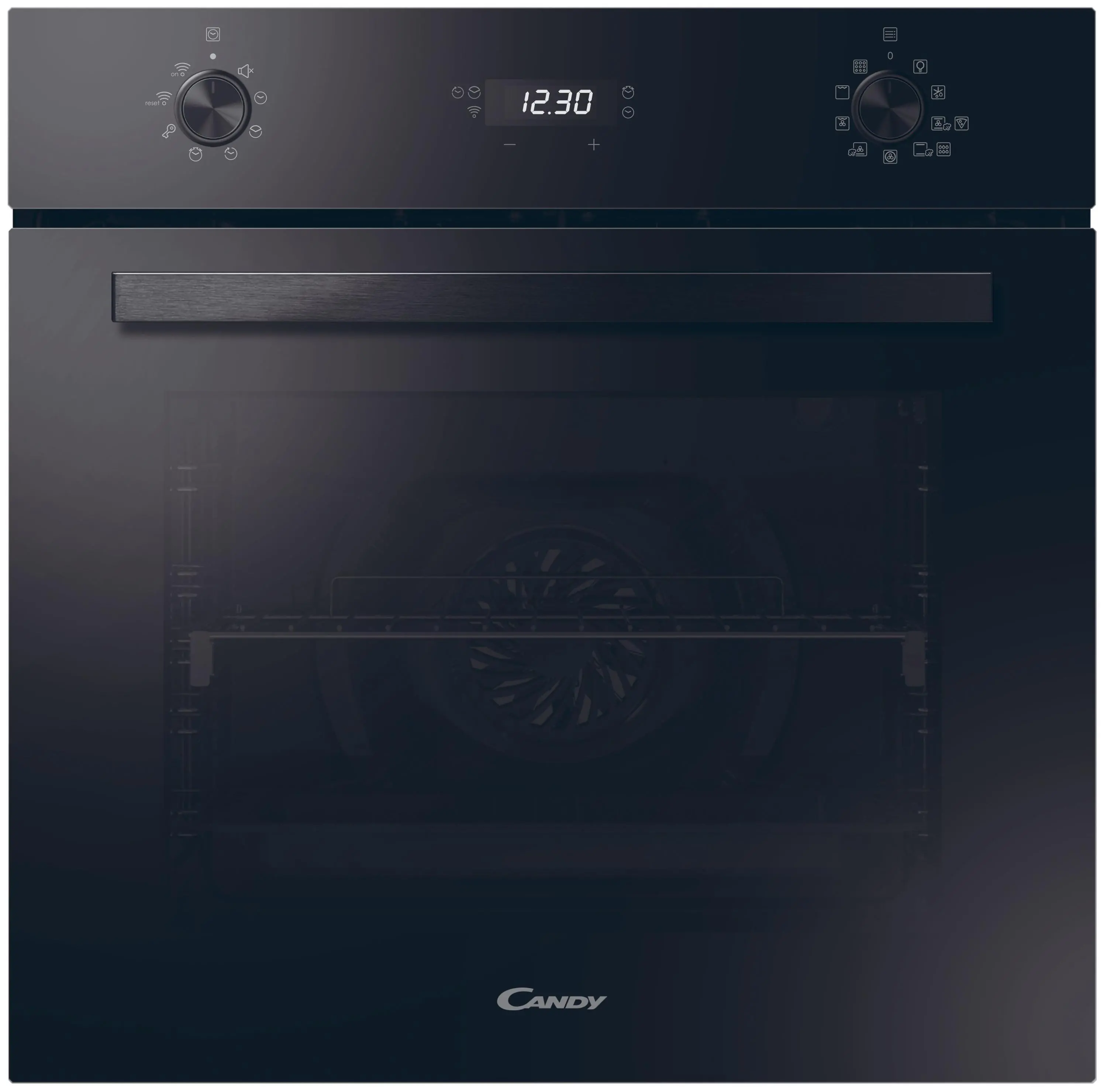Piekarnik elektryczny parowy Candy Moderna FMBC P996S E0 Termoobieg Zdalne sterowanie Czarny