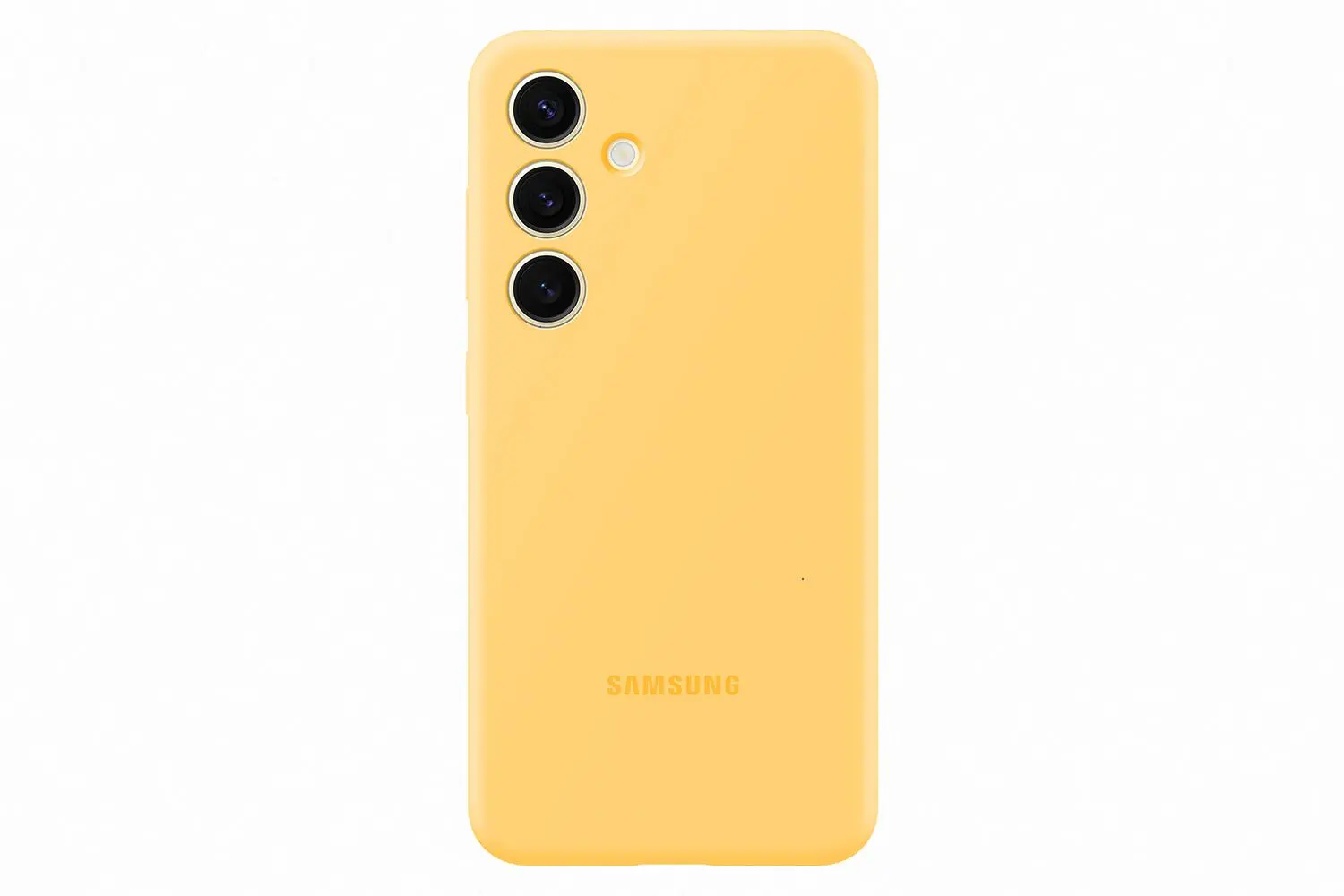 Etui Samsung Silicone Cover do Galaxy S24 Żółty
