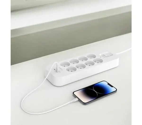 Belkin SRB004CA2M 8 gniazd 2m Biały