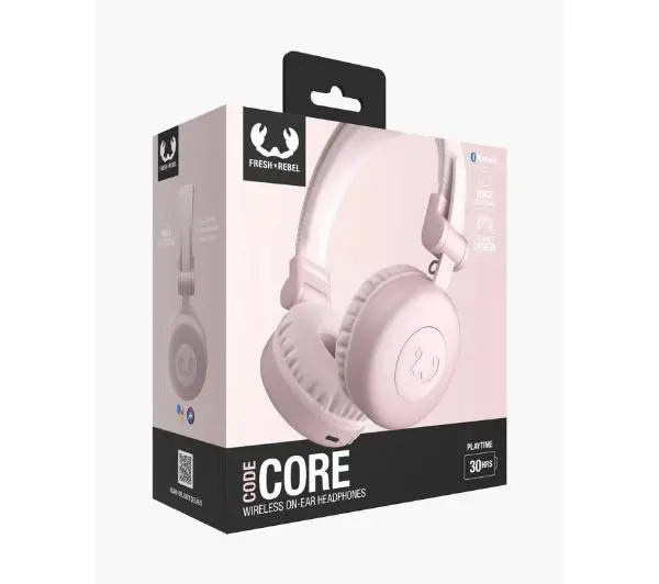 Fresh 'n Rebel Code Core Nauszne Bluetooth Smokey Pink