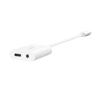 Adapter Belkin NPA004BTWH RockStar 3.5mm Audio + USB-C do ładowania